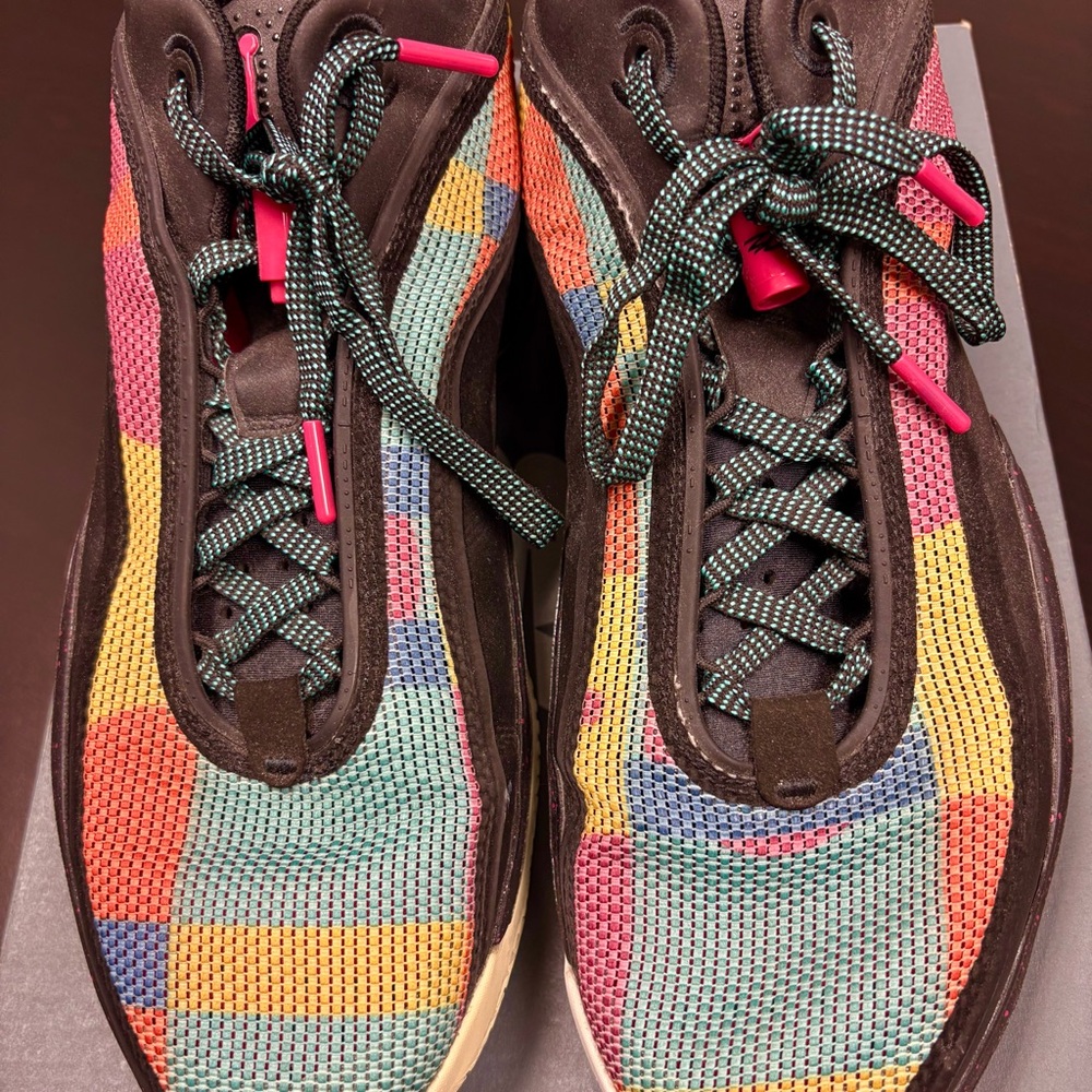 Air Jordan Nike Multicolor Sneakers w/Air Zoom Technology Size 14 - Picture 3 of 14